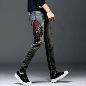 Jean déchiré pour homme, style européen, dernier design - Product Image 6