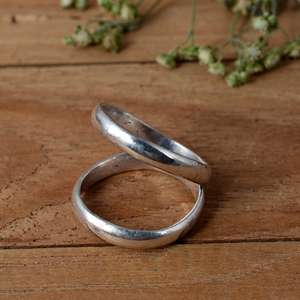 25 Sterling Silver <b>Plain</b> Arthritis Splint <b>Ring</b> - Adjustable Swan Neck PIP/DIP Joint Support - Product Image 4