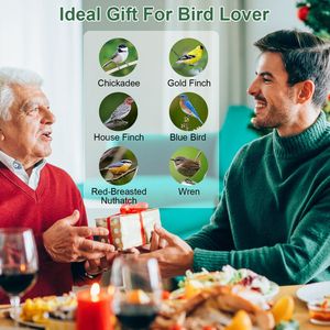 Mangiatoia per Uccelli Selvatici da Esterno con 4 Porte di Alimentazione, Resistente a Scoiattoli e Masticazioni, in Metallo, da Appendere, per Piccoli Uccelli Canori - Product Image 5