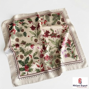 Écharpes carrées pour femmes de haute qualité, douces et légères, fabricant OEM, produits en tissu personnalisés du Groenland, élégance et mode - Product Image 5