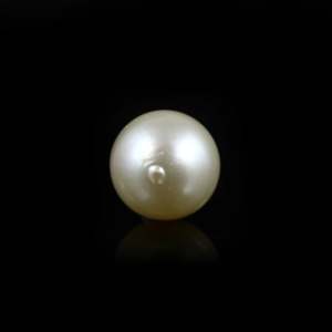 Certified Natural Freshwater Baroque Pearl-9.15 Carat Loose White Pearl - Product Image 2