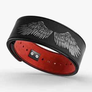 Ceinture de musculation en cuir de vachette avec boucle à levier, imprimé camouflage, soutien lombaire pour squats, 10 mm, pour entraînement de powerlifting - Product Image 6