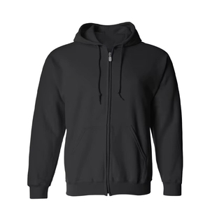 Sudadera con Capucha Unisex Premium Personalizada con Logotipo Bordado, Sudadera de Alta Calidad para Hombre, 100% Algodón, Forro Polar, Cierre de Cremallera, Corte Regular, 400g - Product Image 2