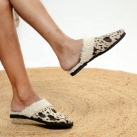 Tongs plates décontractées en cuir véritable pour femmes, fabriquées à la main, confortables, antidérapantes, respirantes, légères, tendance printemps