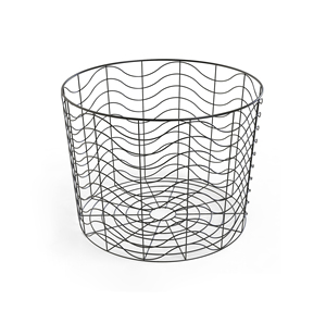 Iron <b>Wire</b> <b>Storage</b> <b>Basket</b> Circle Shape Multi-Purpose Neatening Organizer - Product Image 3