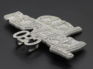 Colgante de Plata S925 Personalizado con Nombre, Joyería Fina con Moissanita Redonda VVS, Colgantes y Dijes Finos de Hip Hop para Fiestas - Product Image 6