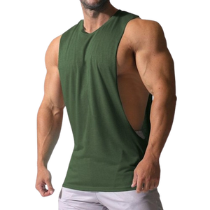 Nuevo 2024 2025 Camiseta Deportiva Transpirable de Secado Rápido de Algodón Tejido para Hombre, Estilo Oversize, de Alta Calidad, Hecha a Medida, Estilo Urbano - Product Image 1