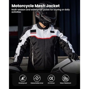 Chaqueta de Motociclista Personalizada con Certificación CE, Impermeable, Transpirable, para Turismo, Protección y Carreras - Product Image 3
