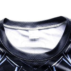 Ropa Deportiva Profesional, Camiseta Deportiva Sublimada Personalizada, Tejido Elástico en Cuatro Direcciones, Proveedor Mayorista de Tejido Ligero - Product Image 4