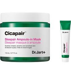 Dr. Jart+ Cicapair Sleepair Ampoule-in-Mask 110ml + Cica Cream 15ml Set per Viso Sensibile con Centella, Flaconi Confezionati Scontati - Product Image 1