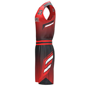 Ensemble uniforme de basketball pour hommes 2026 – Maillot de basketball personnalisé par sublimation, tenue d'entraînement sportive en mesh - Product Image 4