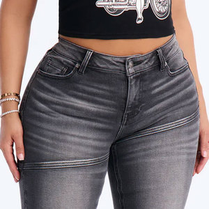 Pantalones Vaqueros de Mezclilla para Mujer al por Mayor a Bajo Precio y Alta Calidad, Nueva Llegada, Pantalones Vaqueros de Mezclilla Modernos y Elegantes para Mujer - Product Image 5