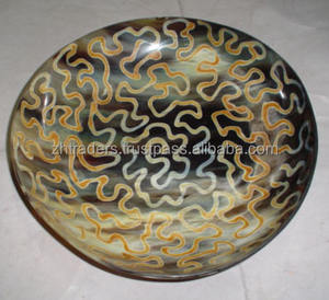 Bol en corne de buffle moderne, poli à la main, de qualité supérieure, écologique, pour la cuisine, bol en corne naturelle pour la maison et les restaurants - Product Image 6