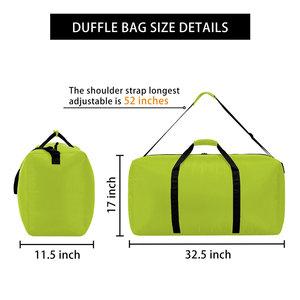 Custom Large Capacity Travel Duffle <b>Bag</b> Gym Sports Weekender <b>Bag</b> With Shoe Compartment Wholesale Supplier - Product Image 4