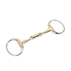 Service OEM personnalisé : Mors de cheval réglables à double articulation avec logo, grandes tailles, pour dressage western et entraînement - Product Image 1