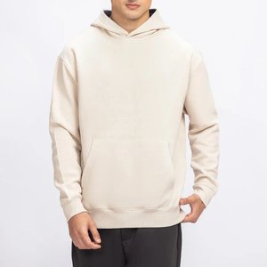 Vente en gros : Sweat à capuche streetwear oversize d'hiver, 100% coton molletonné épais, avec appliqué uni, dernière mode, haute qualité, motif dessin animé - Product Image 5