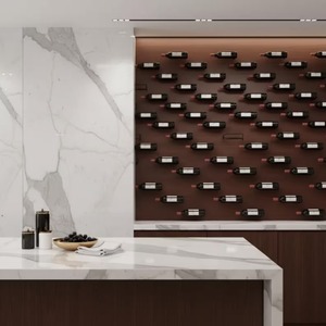 Soporte de pared para botellas de vino en forma de botella, de metal dorado, perfecto para decoración de bares, clubes y fiestas en el hogar, venta al por mayor desde India. - Product Image 2
