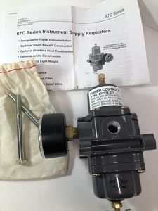 วาล์วควบคุมไดอะแฟรมแบบจีน พร้อมตัวควบคุมตำแหน่งวาล์ว FISHER รุ่น DVC6200 และตัวกรองอากาศพร้อมตัวปรับแรงดัน รุ่น 67CFR - Product Image 5