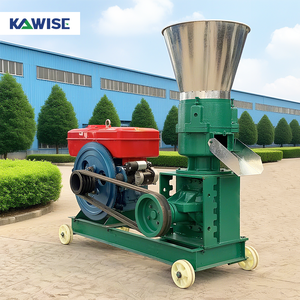 Machine à granulés d'aliments pour porcs Diesel KD avec <span class=keywords><strong>moteur</strong></span> refroidi par eau pour granulés d'aliments pour animaux <span class=keywords><strong>de</strong></span> ferme à base <span class=keywords><strong>de</strong></span> maïs et <span class=keywords><strong>de</strong></span> son - Product Image 1