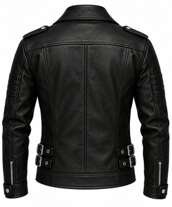 Nouvelle Arrivée Manteau d'Hiver pour Homme en Cuir de Vachette Véritable - Col Montant Respirant Écologique Personnalisable Grandes Tailles Vente en Gros - Product Image 6