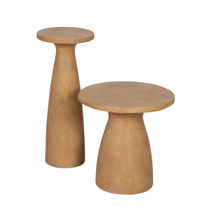 Produits tendance fabriqués au Vietnam, table d'appoint en pierre, table d'appoint sur piétement, emballage personnalisé - Product Image 3