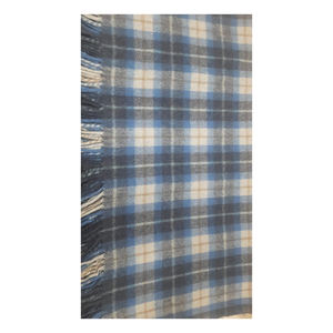 Manta a Cuadros Azul de Calidad de Exportación a Bajo Costo, Ligera pero Cálida, Ideal para las Noches de Invierno - Product Image 6