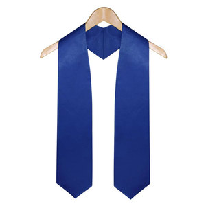 Banda de graduación de satén de alta calidad con el logotipo de la escuela, nombre y año para la ceremonia de graduación de estudiantes de colegios y universidades. - Product Image 1