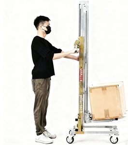 Máquina Elevadora Lateral Manual de Acero al Carbono Pillartech, Distancia Entre Ejes de 1220 mm, Altura Máxima de 2.5 m, Velocidad de 6 m/min, Apilable - Product Image 2