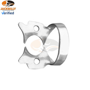 ที่หนีบยางกันน้ำลายสำหรับงานทันตกรรมแบบใช้มือ  เครื่องมือทันตกรรมสำหรับการแยกส่วนของช่องปาก  การรักษารากฟัน  ทำจากเหล็กกล้าไร้สนิมที่มีความแม่นยำสูง - Product Image 2