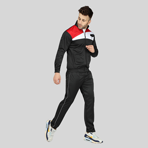 Un conjunto deportivo popular de la marca Superpoly, hecho de superpoliéster (tela a base de poliéster), ampliamente utilizado para el gimnasio y para correr. - Product Image 5