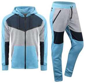 Nuevo Conjunto Deportivo Personalizado para Hombre, con Capucha, para Invierno, 100% Algodón, de Alta Calidad, Diseño 2 en 1, Tallas Grandes - Product Image 1