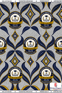 Custom African Wax Print Fabric Manufacturer School Anniversary Convention Uniform Celebration Fundraising <b>Textile</b> Supplier - Product Image 4