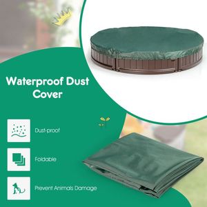 Equipo de Juego para Exteriores, Caja de Arena con Cubierta Resistente y Asiento Esquinero Integrado - Product Image 6
