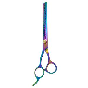 Ciseaux de coiffure professionnels en acier haute teneur en carbone pour la coupe et l'éclaircissement des cheveux - Product Image 2