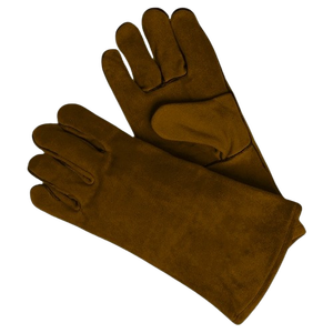 Heavy Duty Leather Welding <b>Gloves</b> CE Certified Safety Cuff Anti-Vibration Anti-Static Heat Spark Resistant Construction Safety - Product Image 5