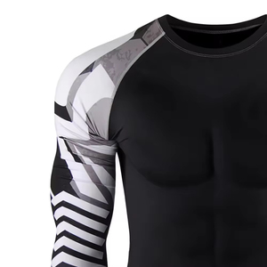 เสื้อรัดกล้ามเนื้อขายส่ง รับทำโลโก้ เสื้อรัดกล้ามเนื้อ MMA Bjj ผู้หญิง แขนสั้น ยิวยิตสู ไซส์ใหญ่ ผู้ชาย ชุดเซิร์ฟ - Product Image 2