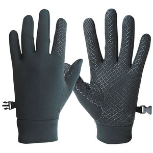 Wholesale Yellow Full Finger Cycling <b>Gloves</b> With Non-Slip Grip Adjustable Wrist Strap Waterproof <b>Touchscreen</b> Unisex - Product Image 2