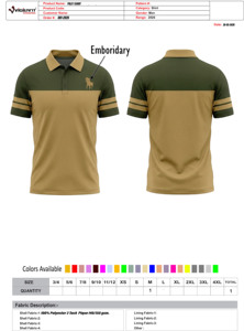 Camiseta Polo de Hombre, Cómoda y Elegante, Tejido de Punto Dorado, Diseño Sólido Básico, para Uso Casual de Negocios y Oficina, Envío Rápido - Product Image 1
