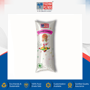 ผู้ผลิตจากอินเดีย ถุงบรรจุภัณฑ์ขนมคุณภาพดีที่สุด เกรดอาหาร ปิดผนึกตรงกลาง พิมพ์ลายกราเวียร์หลากสี ขนาดปรับแต่งได้ - Product Image 2