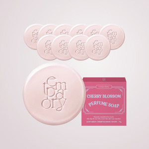 bath <b>soap</b> wholesale Temporary Perfume <b>Soap</b> Cherry Blossom 75g 10 Pieces Made in Korea Olive Oil <b>Glycerin</b> Hyaluronic Acid - Product Image 2