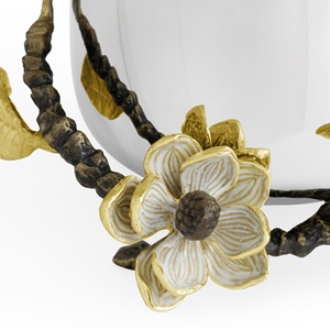 Bol à fruits en aluminium, centre de table moderne, luxe décoratif, or, écologique, durable, 2026 Saleem International - Product Image 2