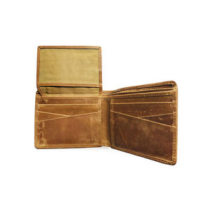 Vente directe en gros Insight International Portefeuille homme en cuir court de haute qualité avec poche à monnaie et porte-cartes multifonction - Product Image 2