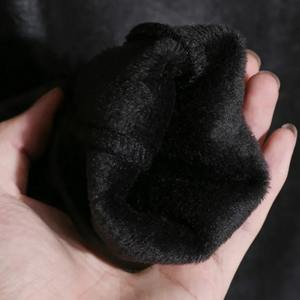 Abrigo de Motocicleta Negro para Hombre, Otoño Invierno, Cuello Alto, Forro Polar, Corte Ajustado, Estilo Gótico Punk, Impermeable - Product Image 3