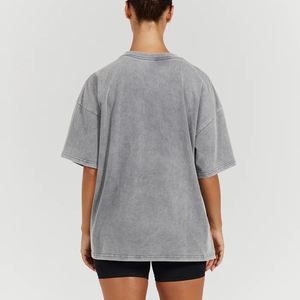 Camiseta de Mujer Personalizada, Cuello Redondo, Manga Corta, 100% Algodón Tejido, Transpirable, de Secado Rápido, Ecológica, para Verano - Product Image 3