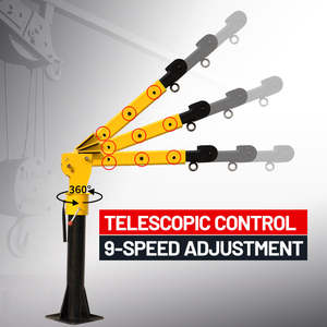 NUEVO ORIGINAL Grúas de elevación 1000kg 12V 24V Instrumentos para camiones con grúa de torre mini - Product Image 3