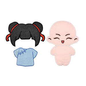 แผ่นปักลายไมโครโฟนสุดฮิต รีดติดผ้า สำหรับตกแต่งหมวก กระเป๋า เสื้อแจ็คเก็ต หมวกแก๊ป DIY เสื้อผ้าดนตรี ขายส่ง - Product Image 5