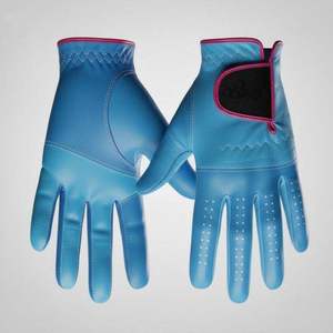 Gants de golf en cuir Cabretta noir avec logo personnalisé, fabrication directe d'usine, gants de golf Elite Tour, fabricant OEM ODM - Product Image 6