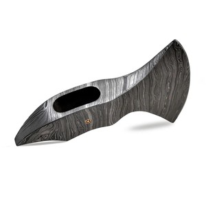 Hacha de Construcción Personalizable Maysara Impex de Acero de Damasco, Estilo Vikingo, Forjada a Mano, Grado Industrial, OEM, 5 Cuchillas - Product Image 3
