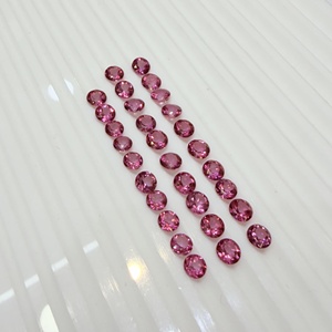 พลอยโทแพซสีชมพูธรรมชาติ AJ Gems ทรงกลม 5 มม. เจียระไนแบบบริลเลียนท์ รับรองโดยผู้ตรวจสอบอิสระ สำหรับทำเครื่องประดับ - Product Image 3