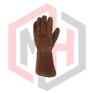 Guantes de Soldadura MIG MAG Resistentes al Fuego, de Para-aramida y Fibra de Carbono, Reforzados con 7mm, Guantes de Seguridad con Protección Térmica - Product Image 2